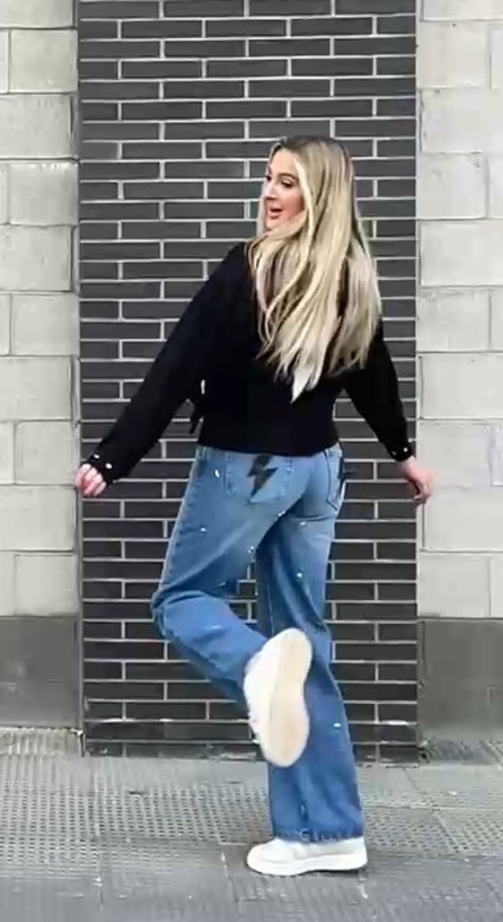 Jeans Zebra Stella AZUL(leer descripción de rayo)👇 - 4