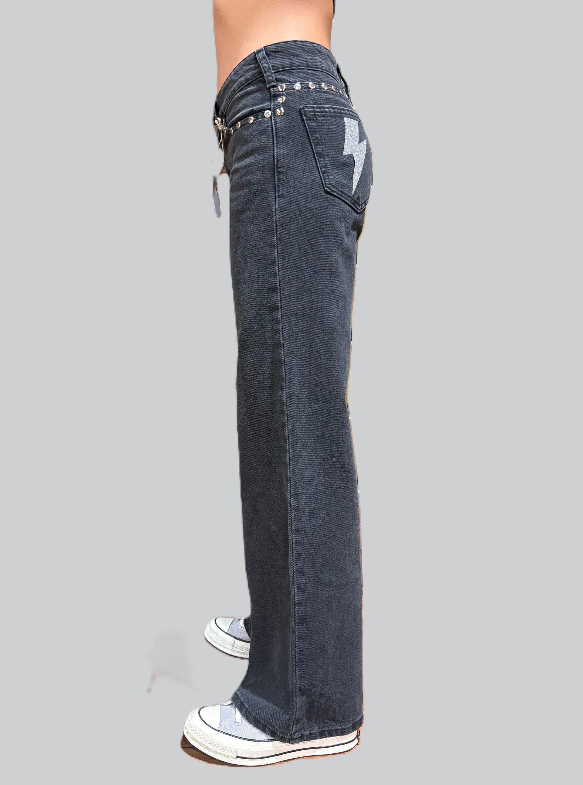 Jeans Zebra Metalic (leer descripción de rayo)👇 - 4