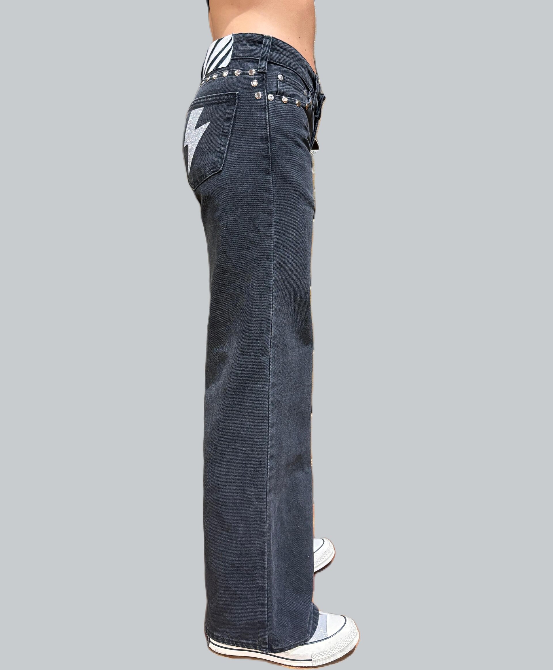 Jeans Zebra Metalic (leer descripción de rayo)👇 - 1