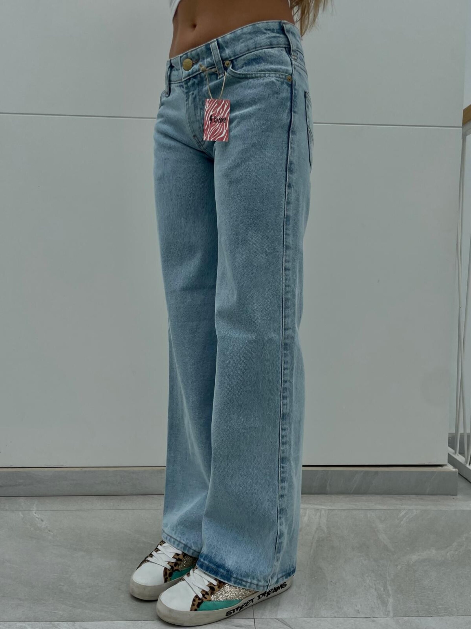Jeans Zebra SIN Tachuelas AZUL - 2