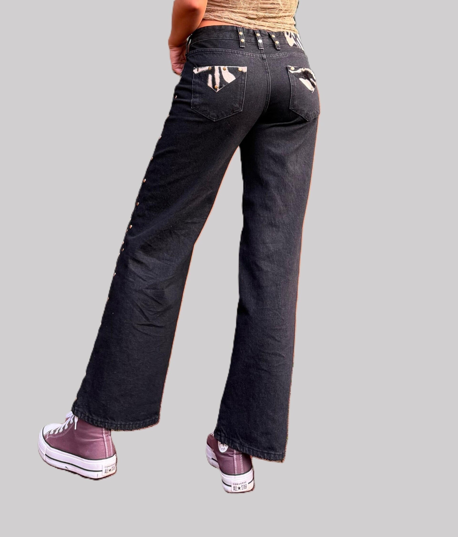 Jeans Zebra Bronze - 5