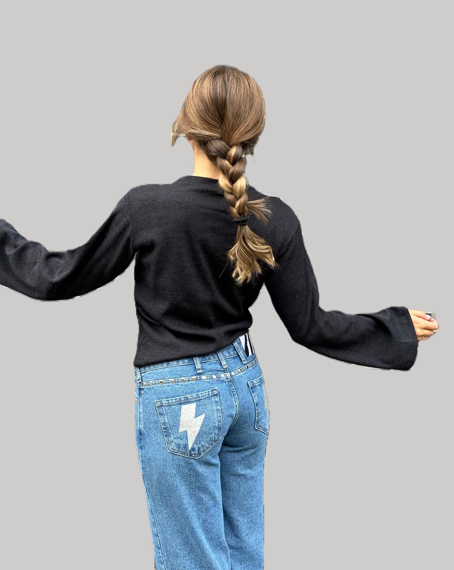 Jersey Colby Aro Metálico Azul - 2