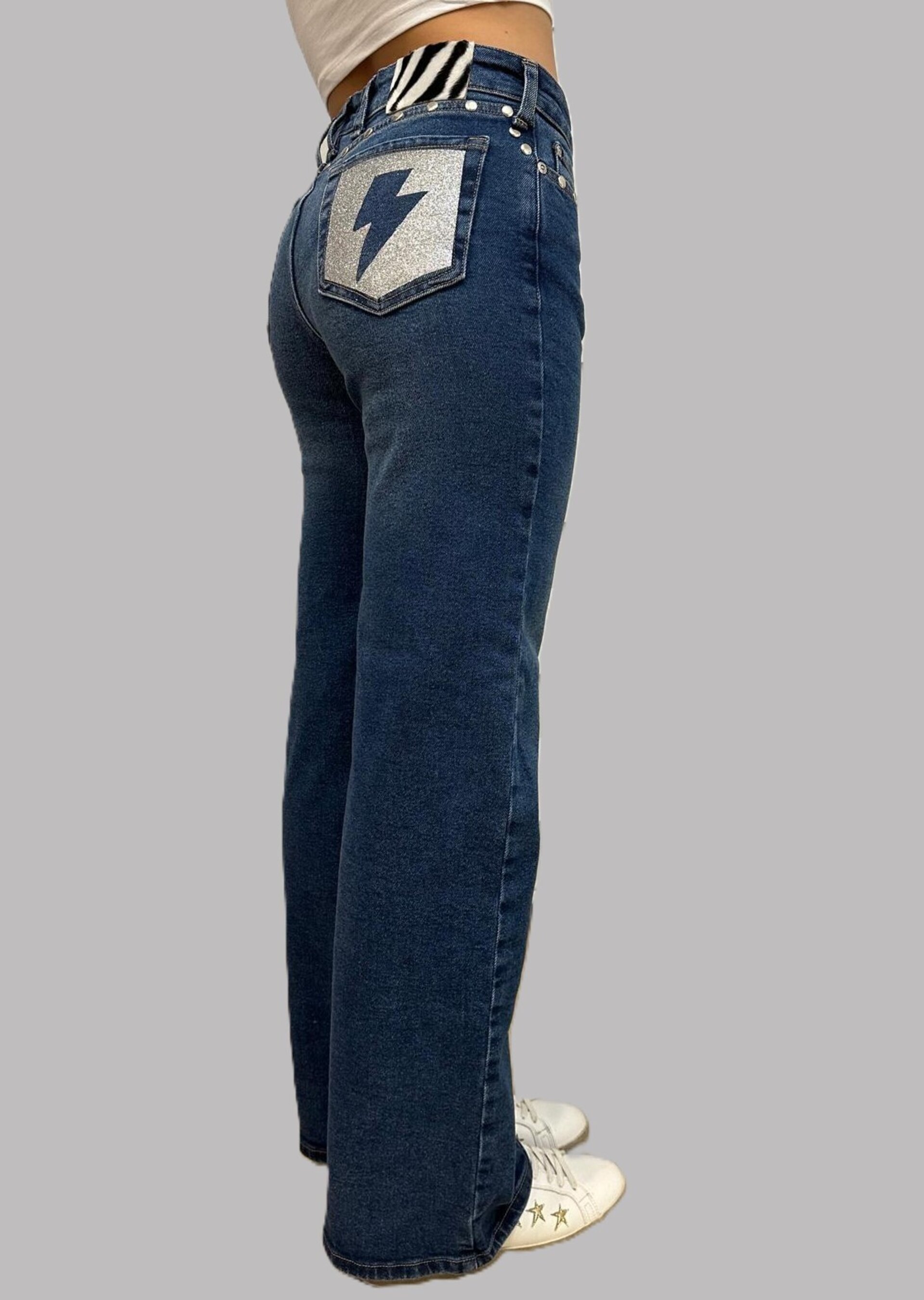 Jeans Zebra Glamm TIRO ALTO - 3