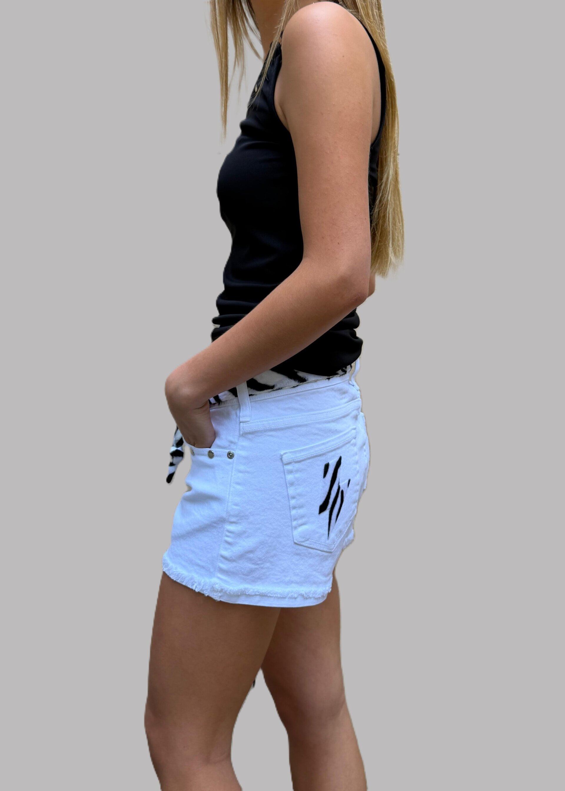 Short Zebra White - 5