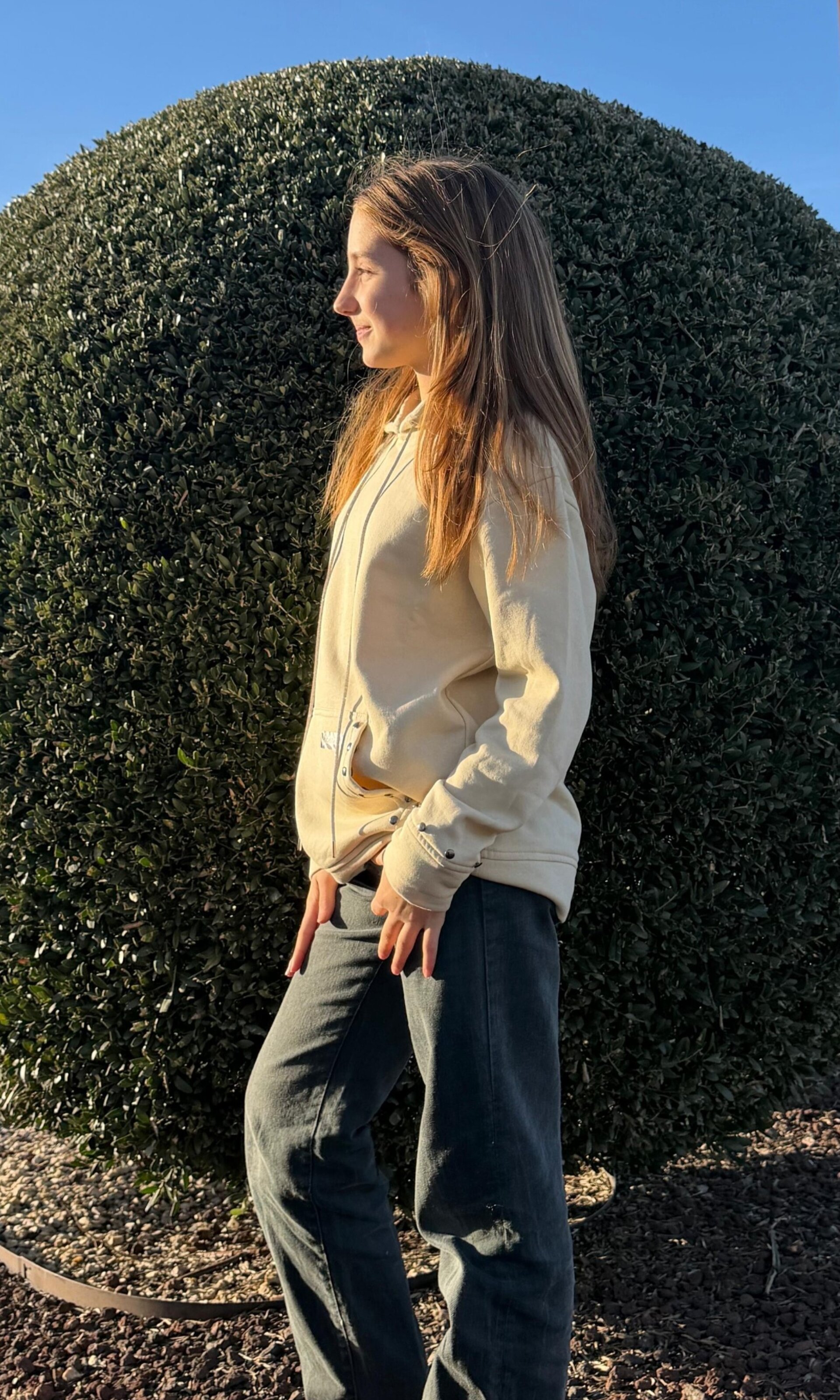 Hoodie Helena Vainilla - 1