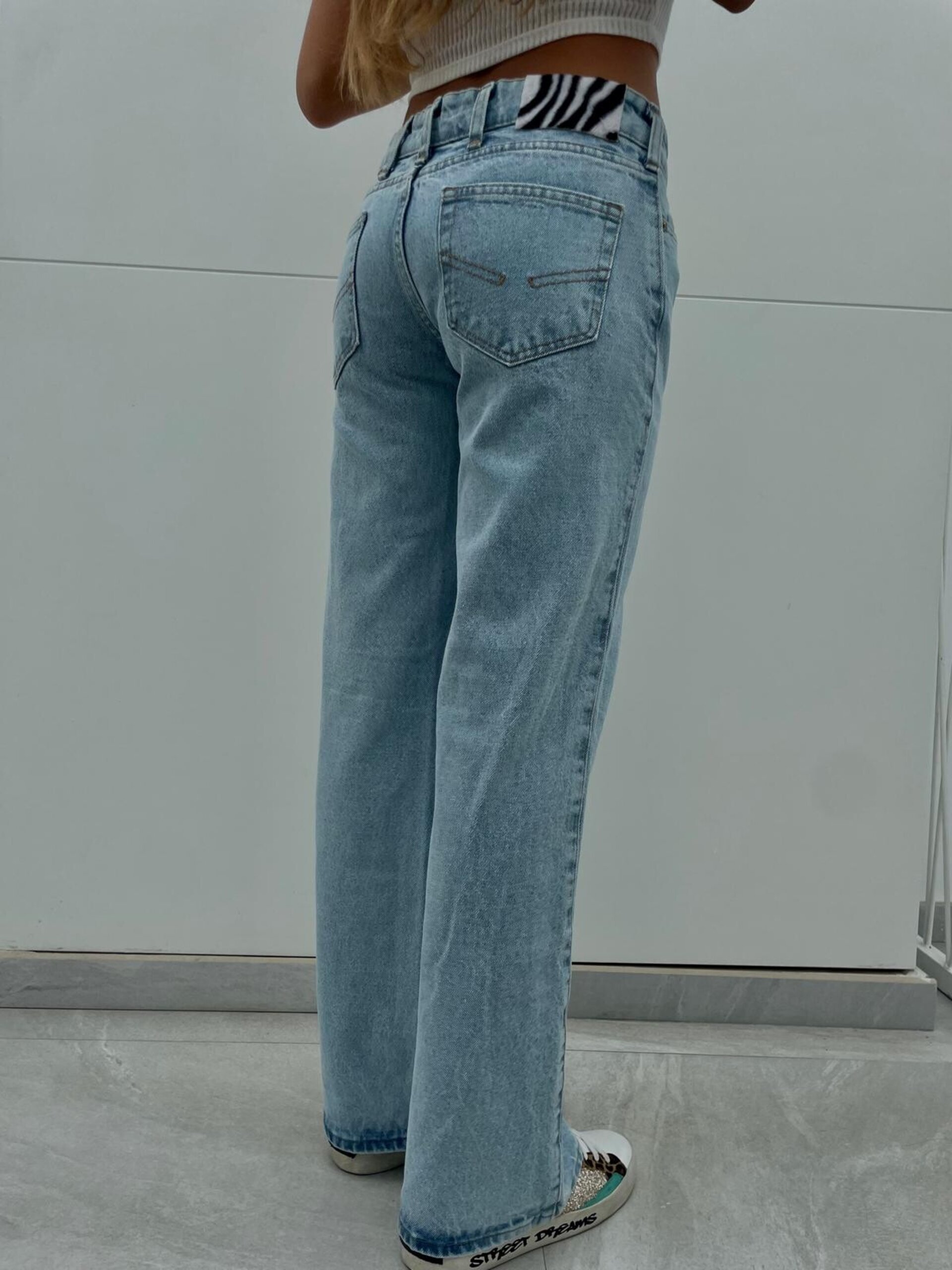 Jeans Zebra SIN Tachuelas AZUL - 3