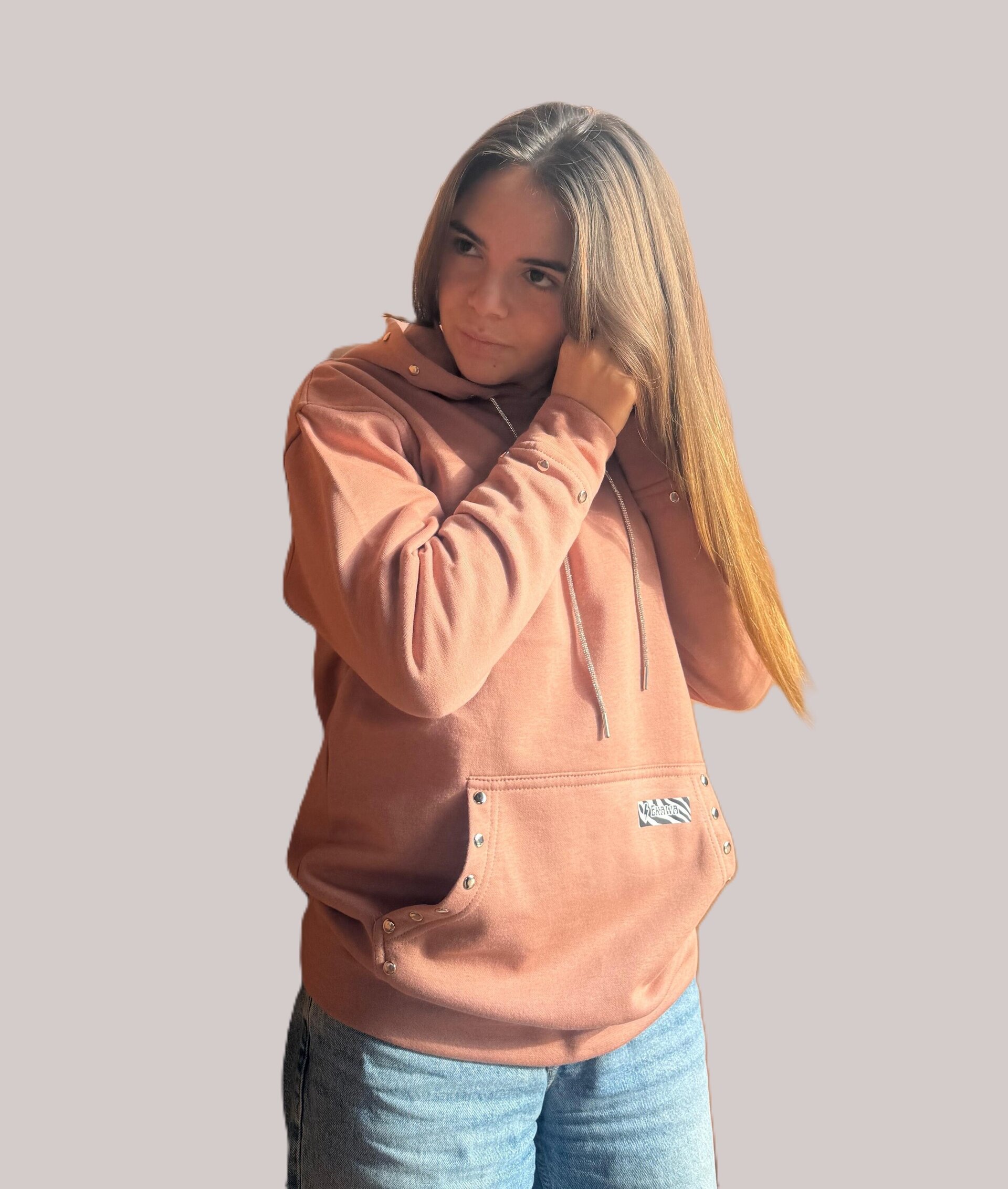 Hoodie Helena Rosa Nude - 1