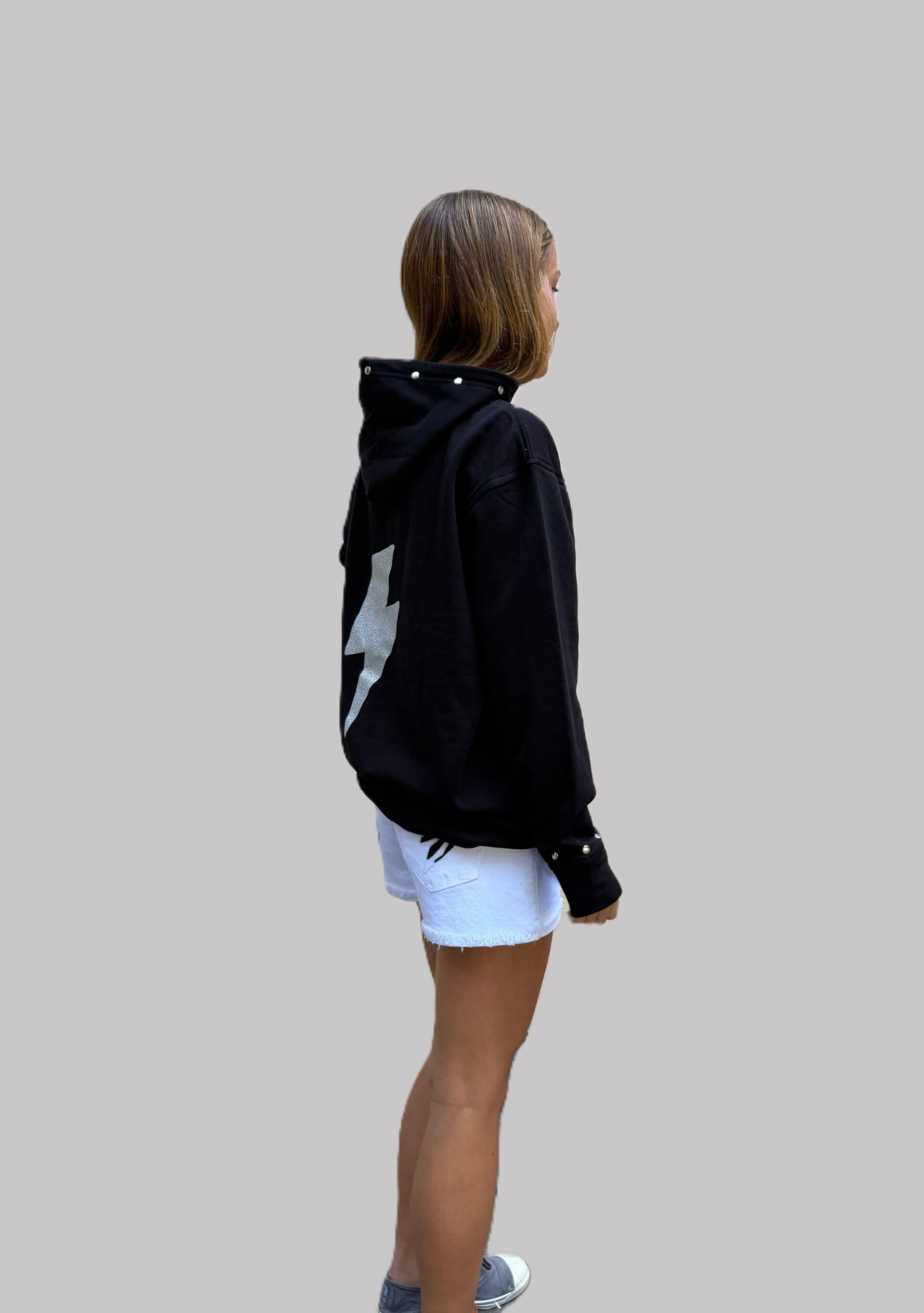 Hoodie Helena Negra - 2