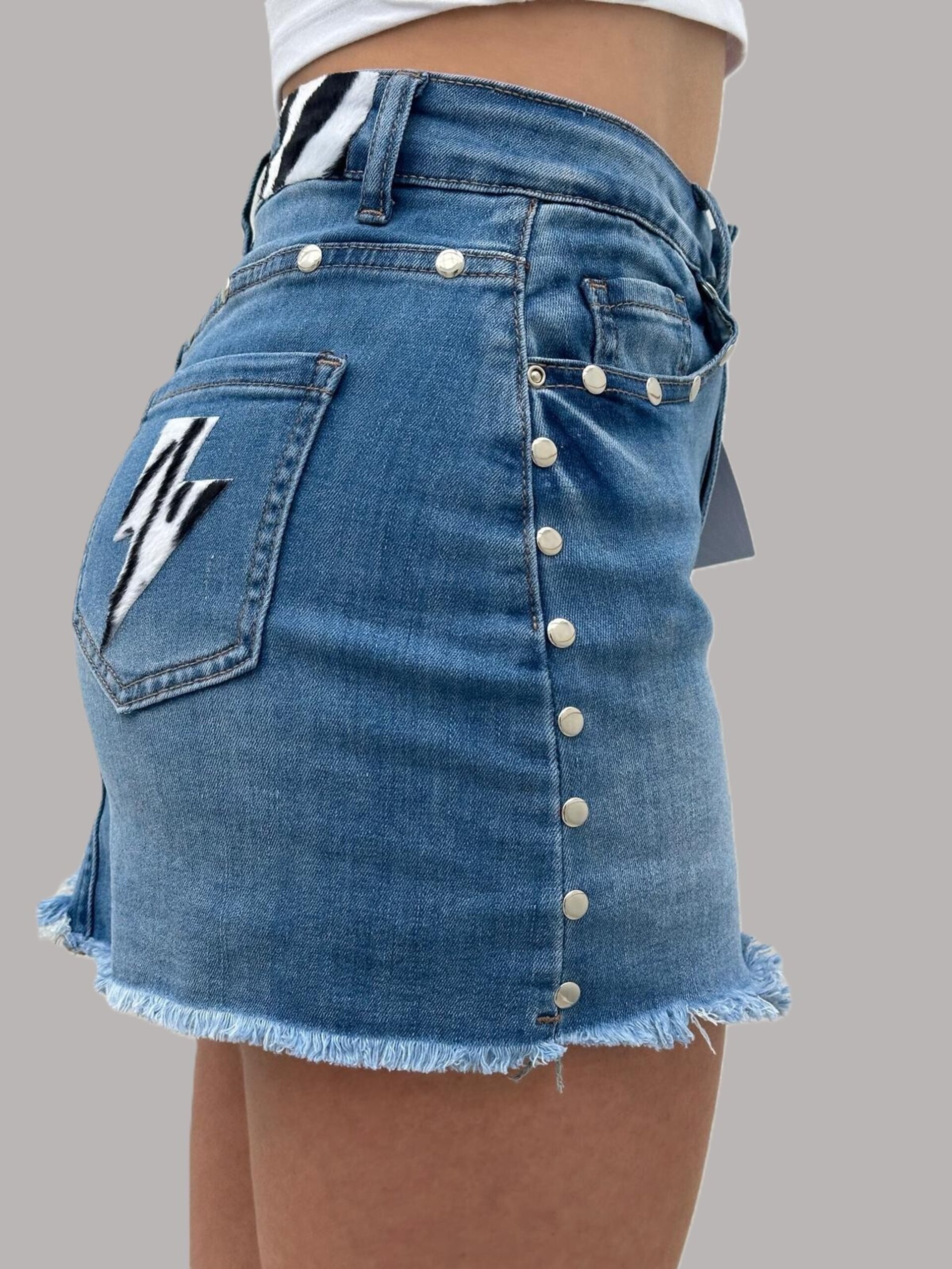 Short Falda zebra Nora (leer descripción de rayo)👇 - 3