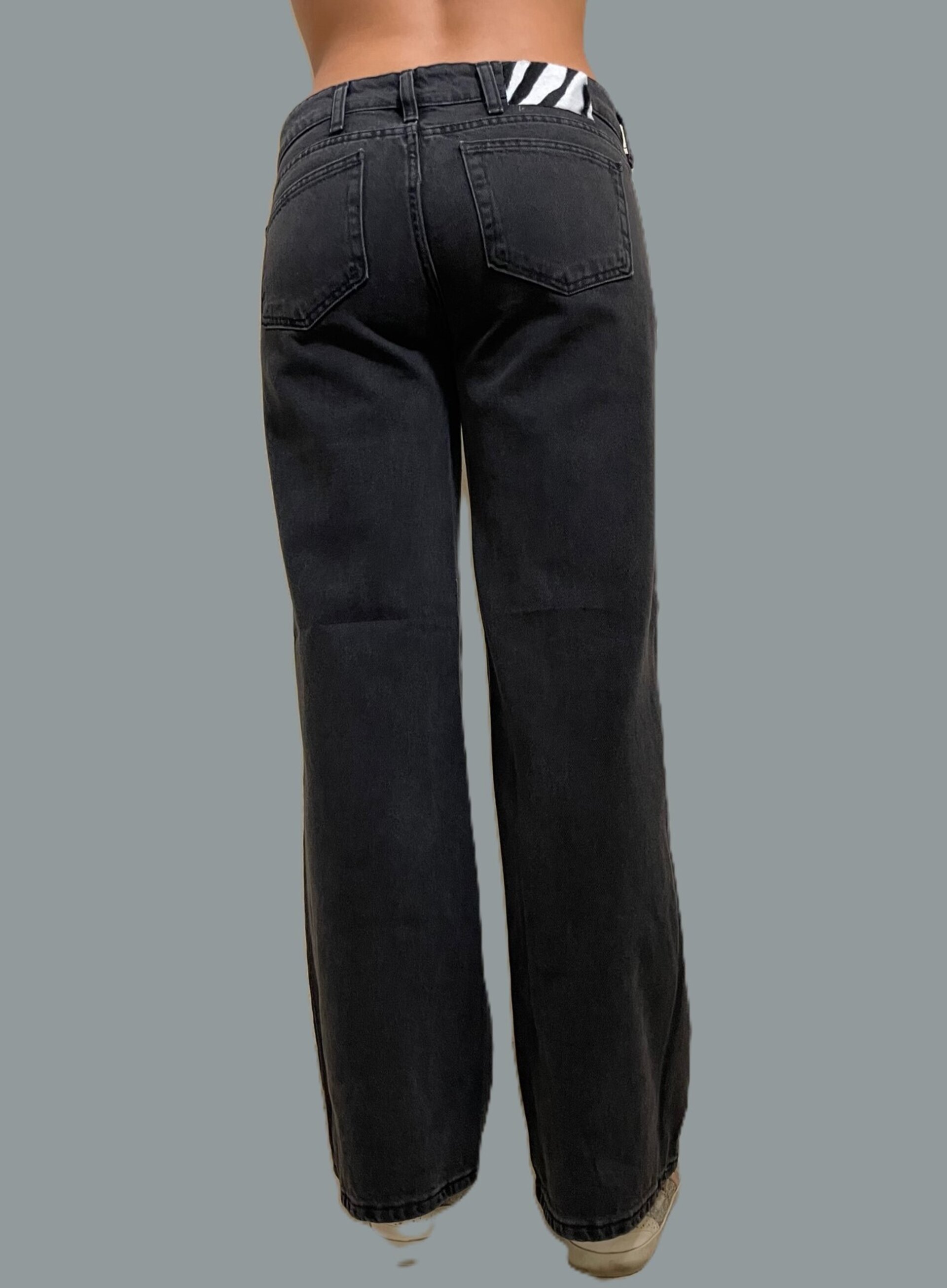 Jeans Zebra SIN Tachuelas NEGRO - 3