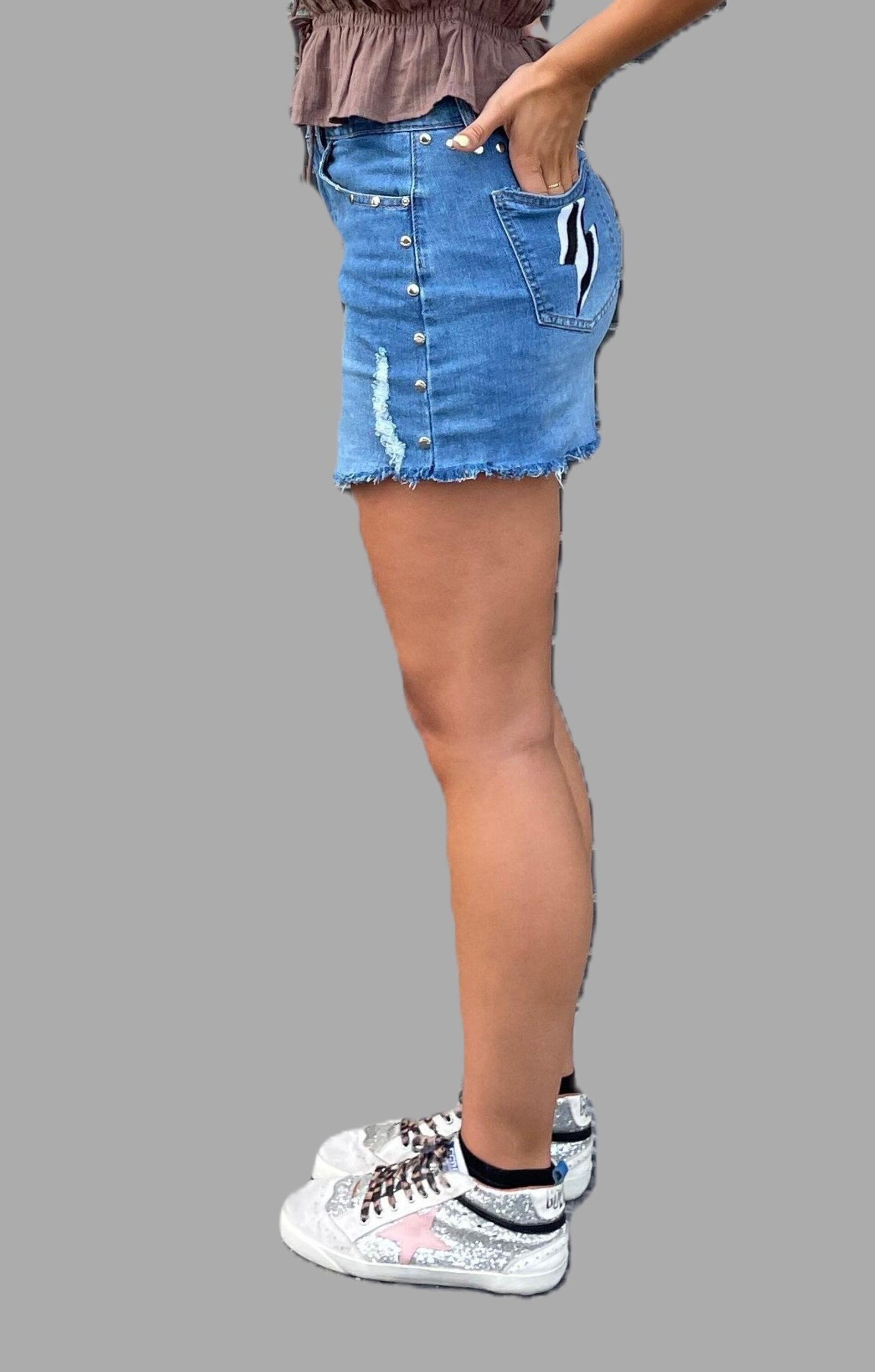 Short Falda zebra Nora (leer descripción de rayo)👇 - 3
