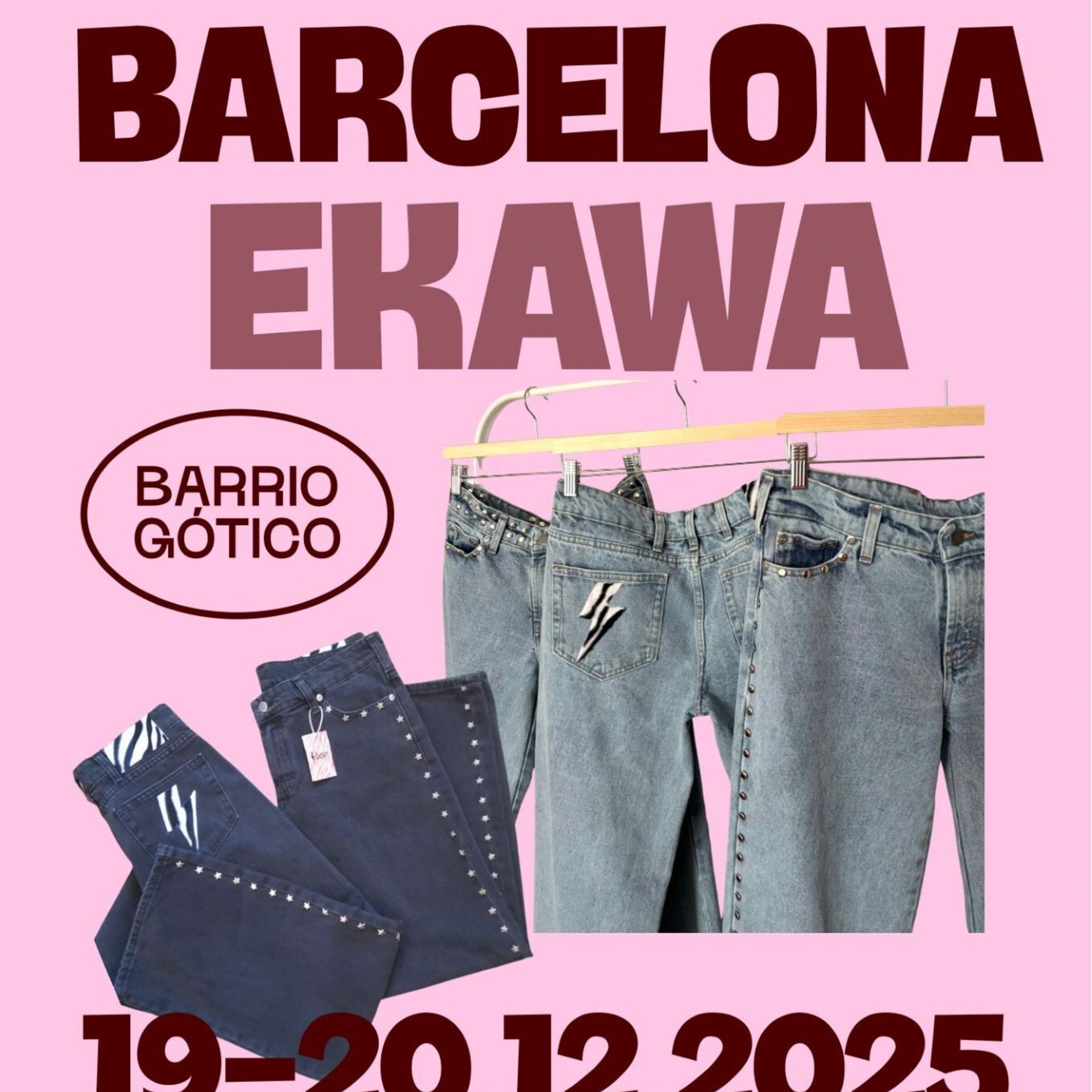EKAWA en Barcelona 🦓⚡ Christmas Pop-Up