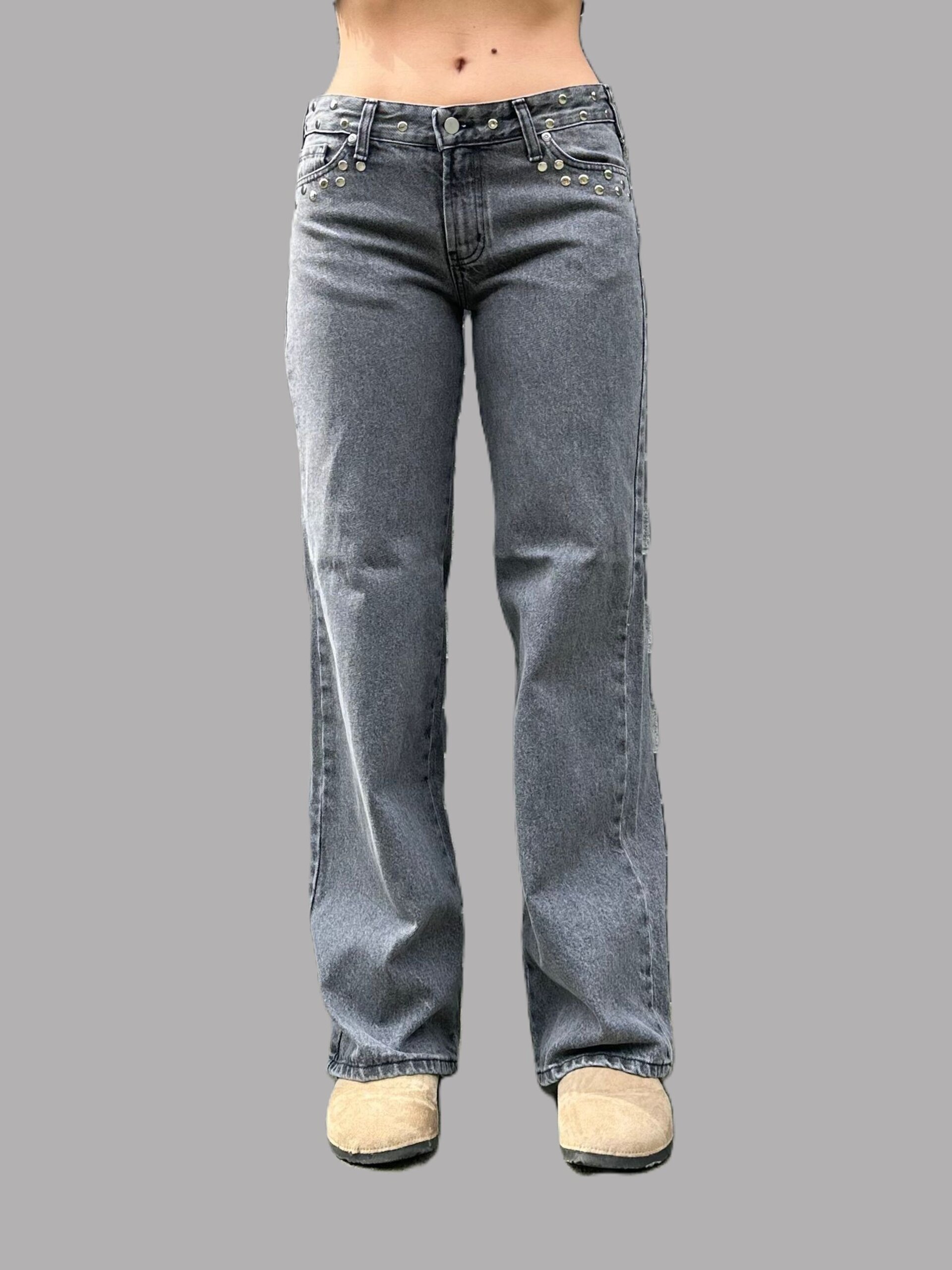 Jeans Zebra Grey (leer descripción de rayo)👇 - 2